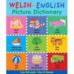 Welsh-English Picture Dictionary by Catherine Bruzzone, Louise Millar Book The