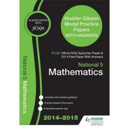 SQA Specimen Paper, 2014 Past Paper National 5 Mathematics & Hodder Gi... by SQA