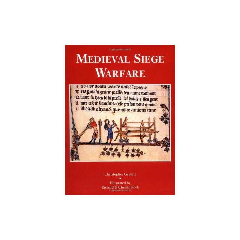 Medieval Siege Warfare (Trade Editions) by Gravett, Christopher Paperback Book