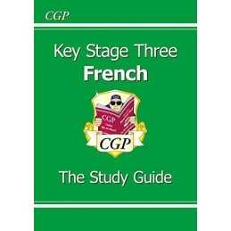 KS3 French Study Guide (CGP KS3 Languages) by CGP Books Paperback Book