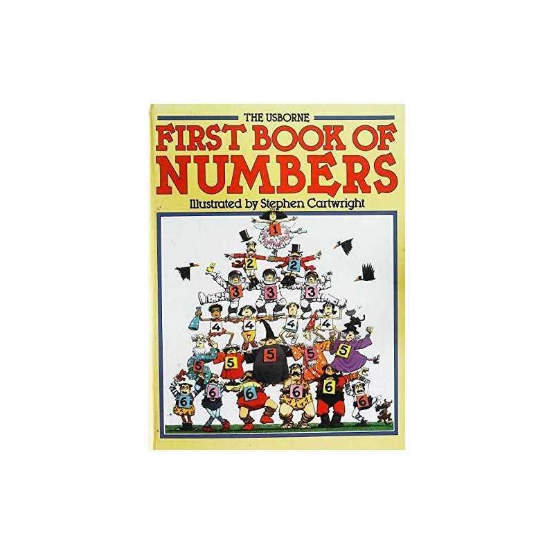 First Book of Numbers (Usborne first numbers) by Zeff, Claudia Paperback Book