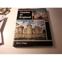 Castles of England by Hogg, Garry Hardback Book
