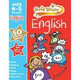 Gold Stars English Ages 4-5 (Preschool Workbook) by Parragon Book  Fast
