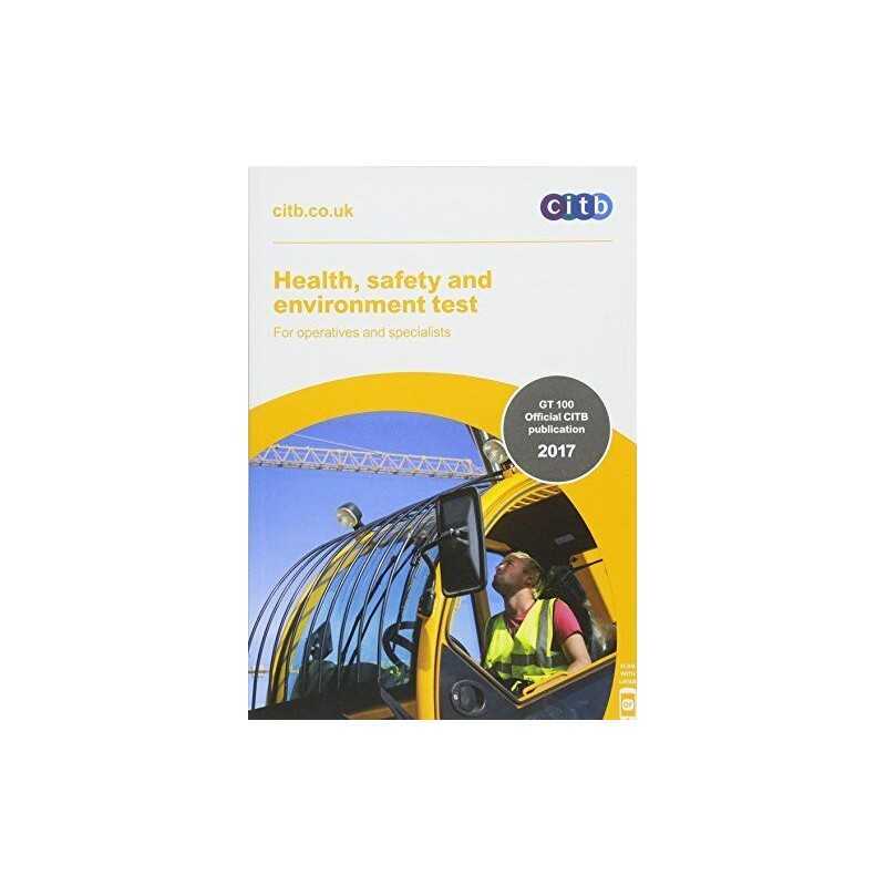 Health, Safety and Environment Test for Operatives and Specialists: GT 100/17 20