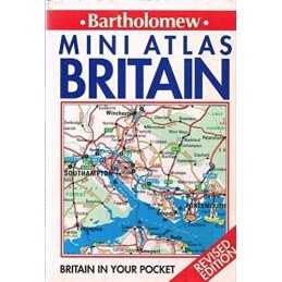 Mini Atlas Britain by Bartholomew Paperback Book