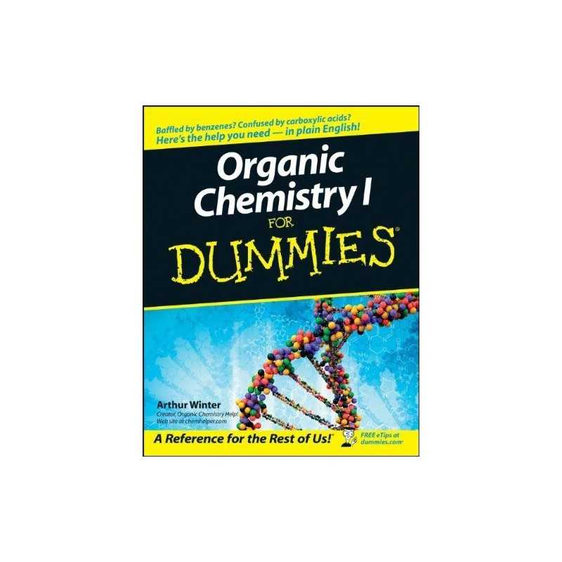 Organic Chemistry I For Dummies by Winter, Arthur Paperback Book  Fast