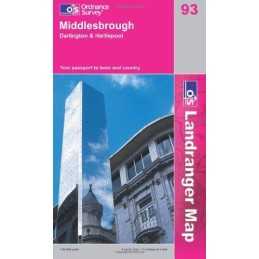 Middlesbrough, Darlington and Hartl..., Ordnance Survey