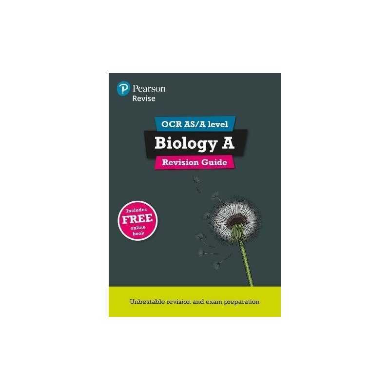 REVISE OCR AS/A Level Biology Revision Guide: with FREE onl... by Pearson, Colin