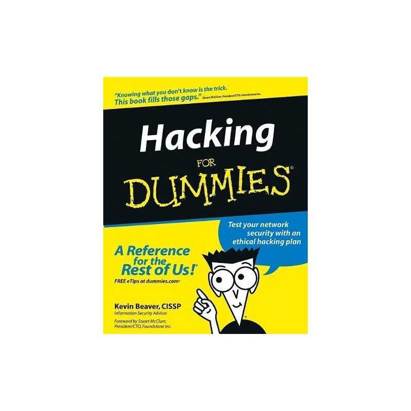 Hacking for Dummies (For Dummies (Comput... by Beaver, Kevin Mixed media product