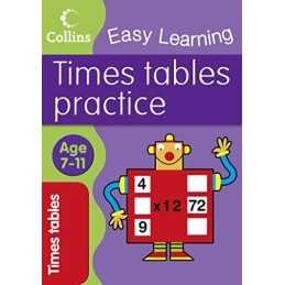 Times Tables Practice: Great activities for... by Collins Easy Learnin Paperback