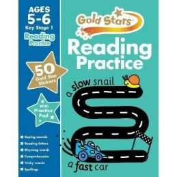 Gold Stars Reading Practice Ages 5-6 Key Stage 1 (Gold Stars... by Filipek, Nina