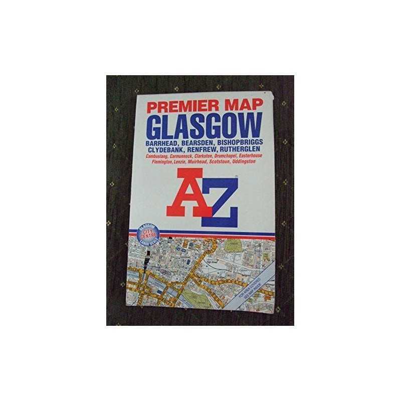 A. to Z. Glasgow Street Atlas by Geographers A-Z Map Company Paperback Book The