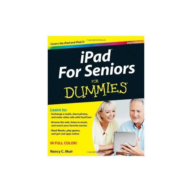 iPad for Seniors For Dummies by Muir, Nancy C. Paperback Book  Fast