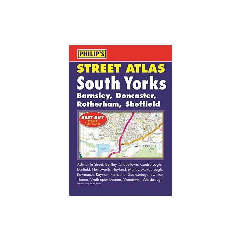 Philips Street Atlas South Yorkshire by Philips Maps Paperback Book
