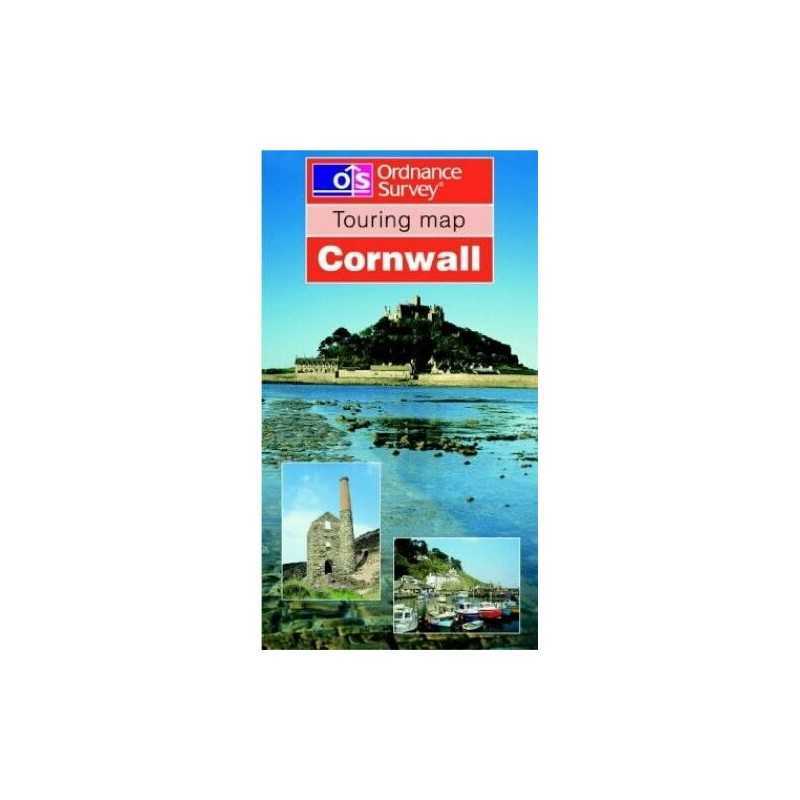 Cornwall (Touring Maps) by Ordnance Survey Sheet map, folded Book  Fast