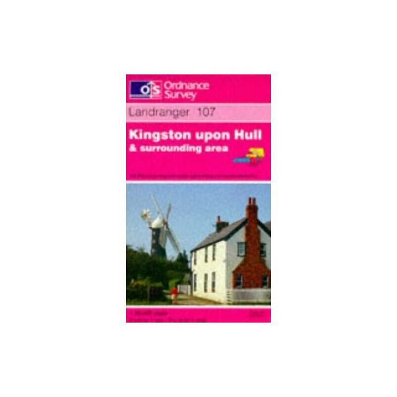 Kingston-upon-Hull and Surrounding Area ... by Ordnance Survey Sheet map, folded