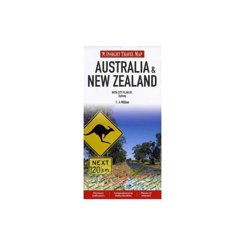 Insight Travel Maps: Australia & Ne... by APA Publications Lim Sheet map, folded