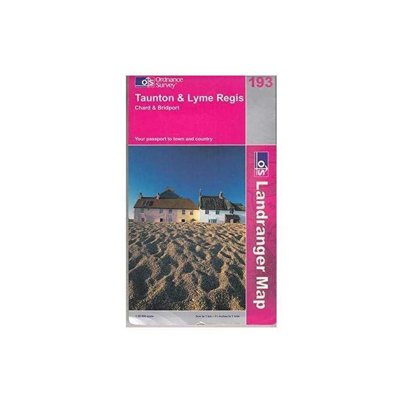 Taunton and Lyme Regis, Chard and Bridpo... by Ordnance Survey Sheet map, folded