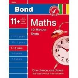 Bond Ten Minute Tests 9-10 years Maths (Bond 10 Min... by Sarah Lindsay Pamphlet