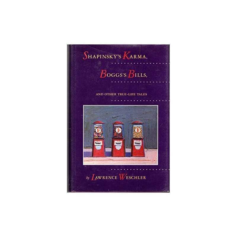 Shapinskys Karma, Boggs bills, Weschler, Lawrence