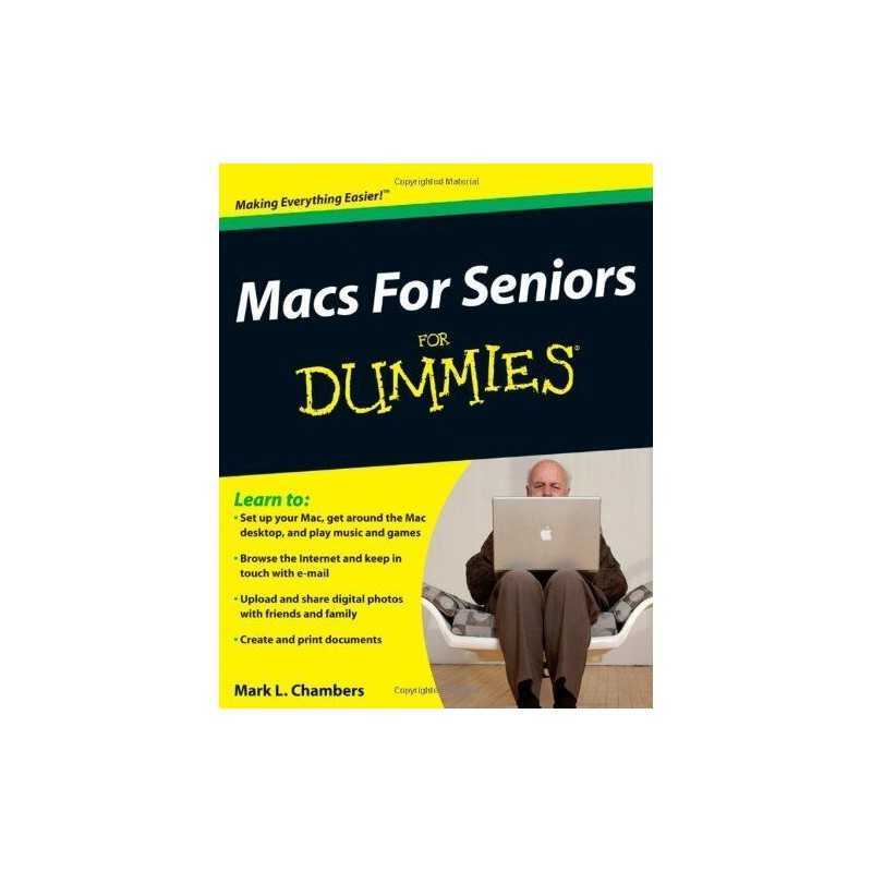 Macs for Seniors For Dummies by Chambers, Mark L. Paperback Book  Fast