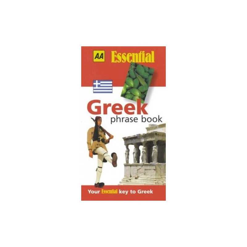 Greek Phrase Book (AA Essential Phrase Book S.) by Berner Paperback Book The