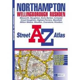 A-Z Northampton and Wellingborough Atlas (Street Atlas) Paperback Book