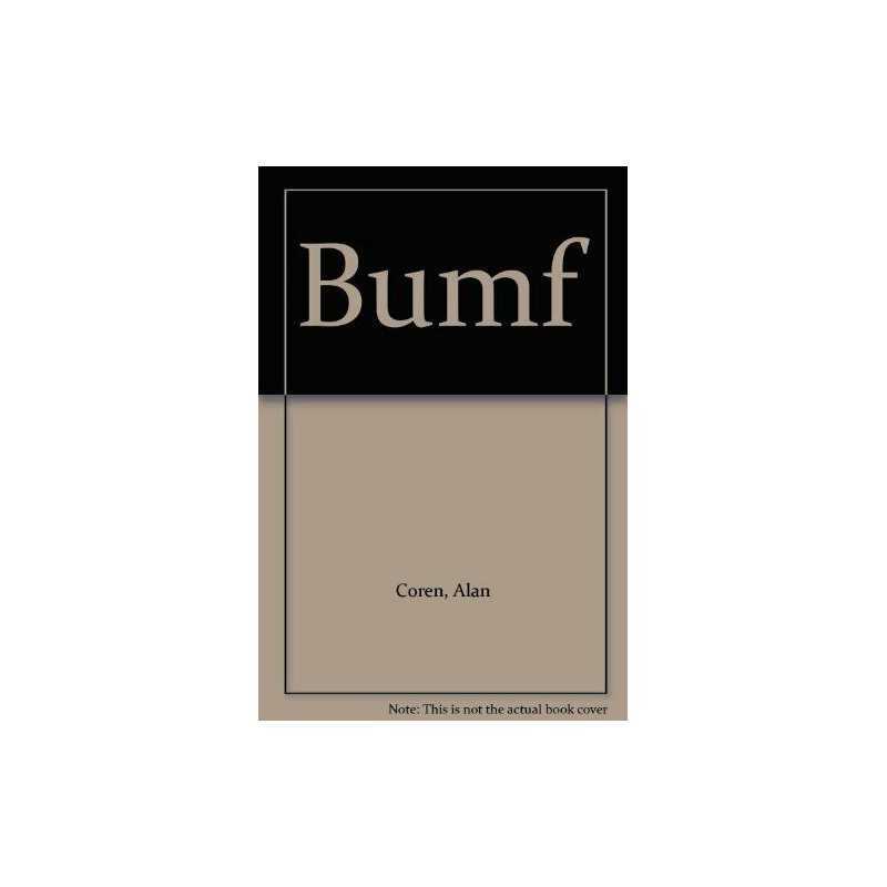 Bumf by Coren, Alan Hardback Book