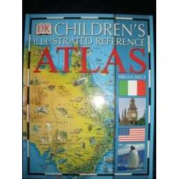 Childrens Illustrated Reference Atlas Hardback Book