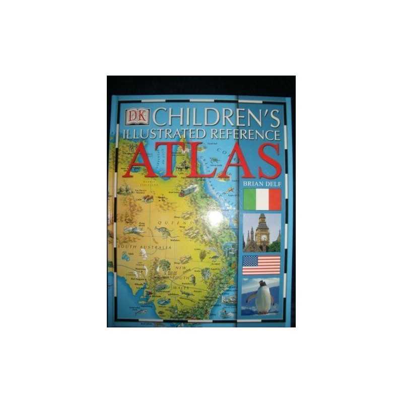 Childrens Illustrated Reference Atlas Hardback Book