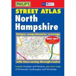 Philips Street Atlas: North Hampshire (Pocket Street Atlas) Paperback Book The