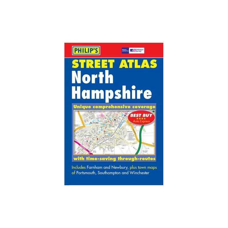 Philips Street Atlas: North Hampshire (Pocket Street Atlas) Paperback Book The