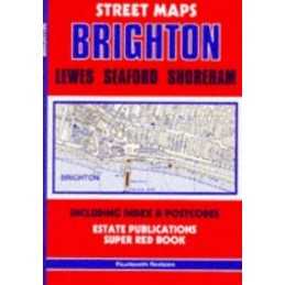 Super Red Book: Brighton, Lewes, Newhaven & Seaford (Super Red... Paperback Book