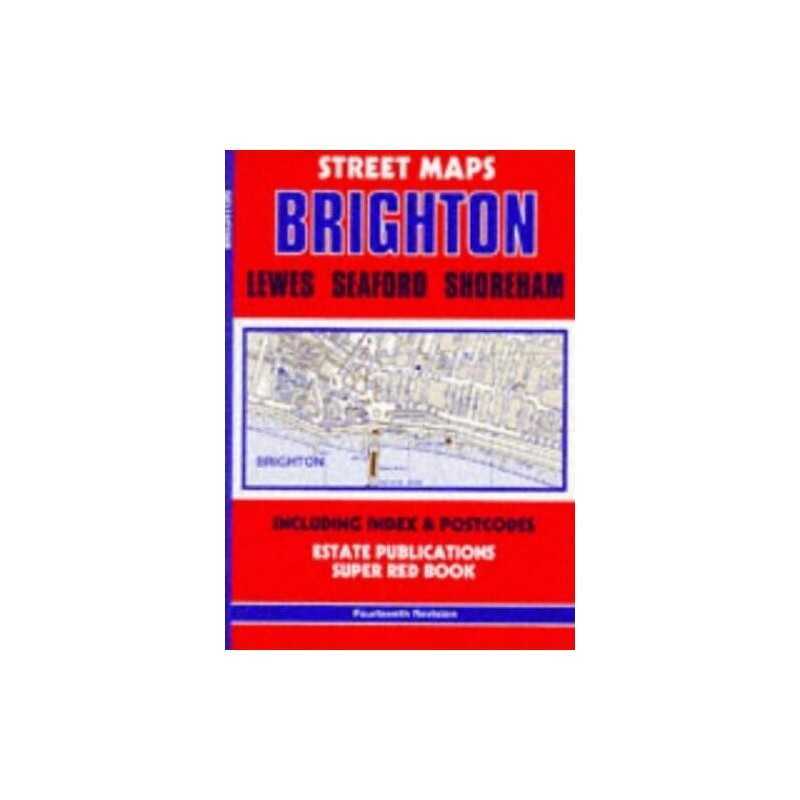 Super Red Book: Brighton, Lewes, Newhaven & Seaford (Super Red... Paperback Book