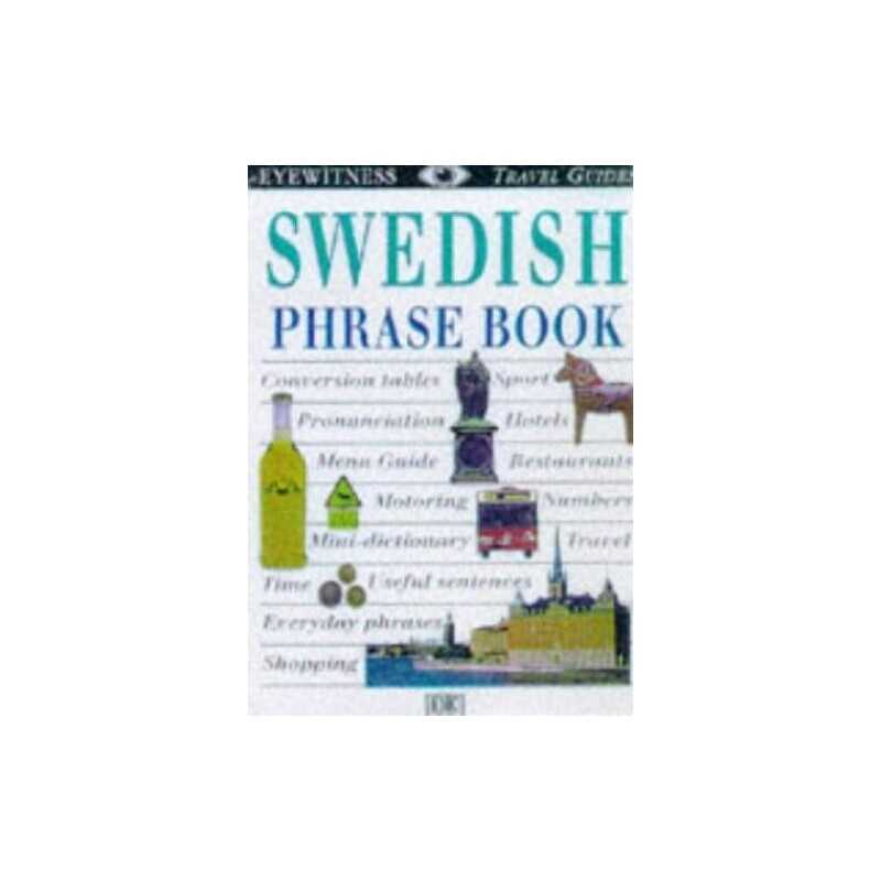 Swedish (Eyewitness Travel Guides Phrase Books) Paperback Book  Fast