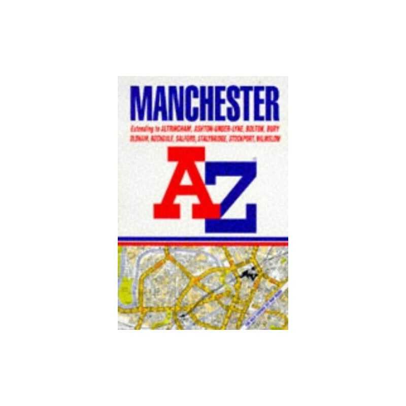 A to Z Street Atlas Manchester, Geographers A-Z Map Co