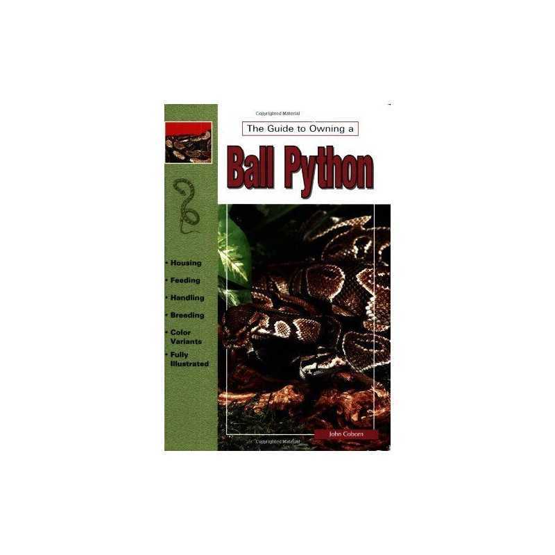 Ball Pythons (Guide to Owning A...) by Coborn, John Paperback Book