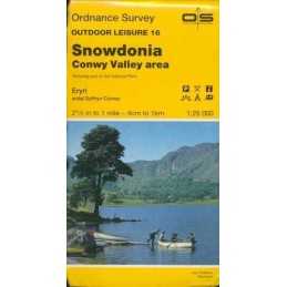 Outdoor Leisure Map 017: Snowdonia, Snow... by Ordnance Survey Sheet map, folded