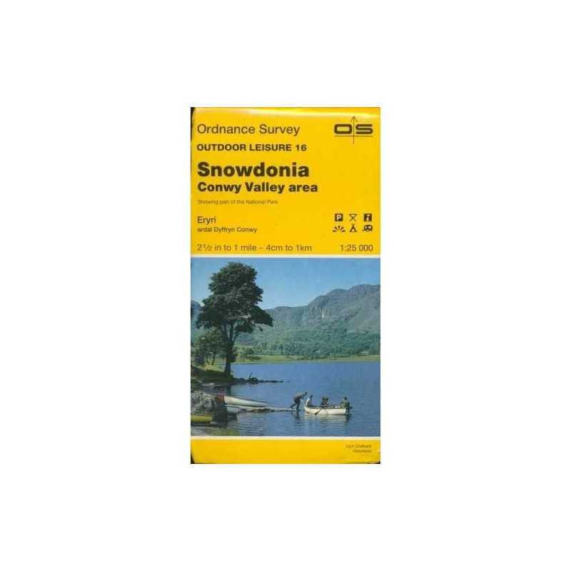 Outdoor Leisure Map 017: Snowdonia, Snow... by Ordnance Survey Sheet map, folded
