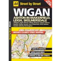 AA Street by Street Wigan, AA Publishing