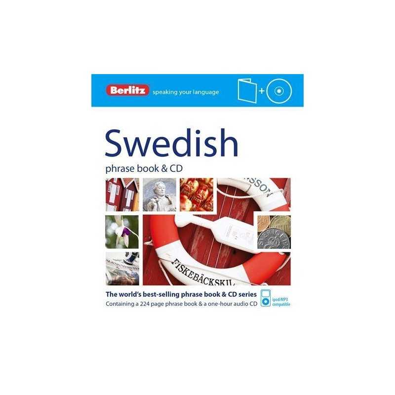 Berlitz: Swedish Phrase Book & CD (Berlitz Phrase Book ... by Berlitz Publishing