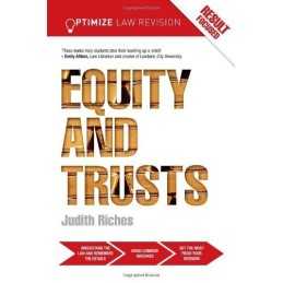 Optimize Equity and Trusts by Riches, Judith Book