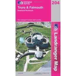 Landranger Map 204 Truro and Falmou..., Ordnance Survey