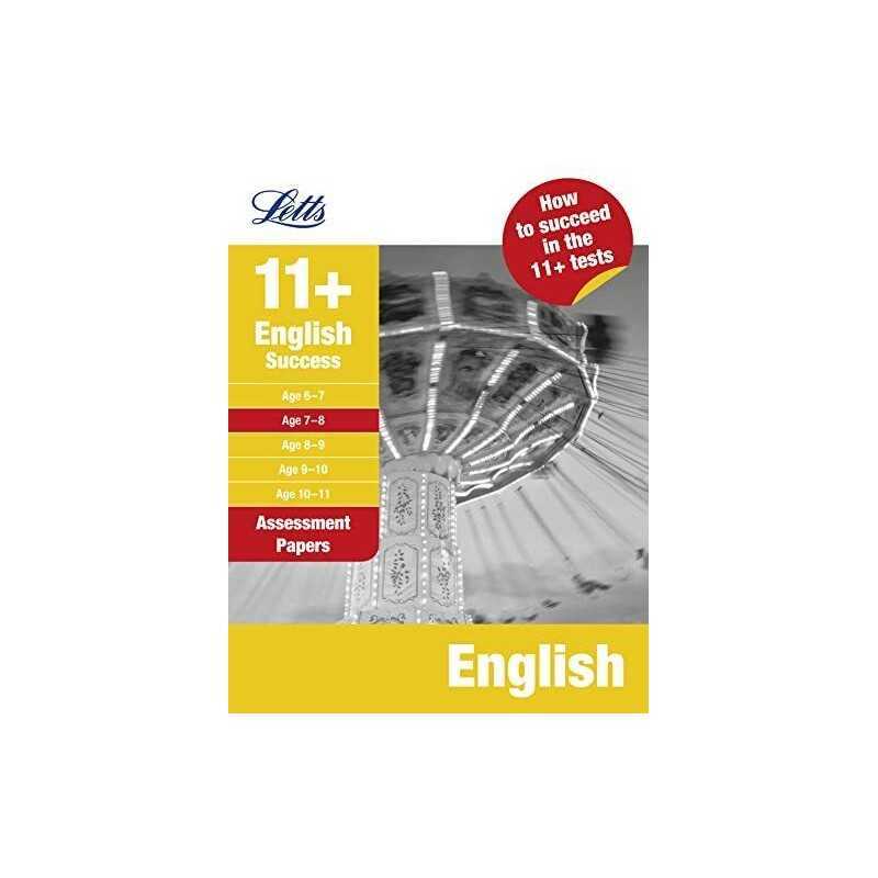 Success Assessment Papers English 7-8 (Letts 11+ Succe... by Letts 11+ Paperback