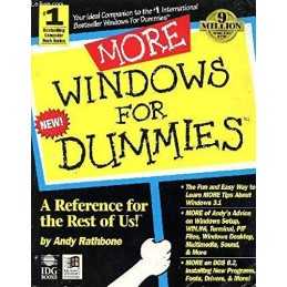 More Windows For Dummies by Rathbone Paperback Book
