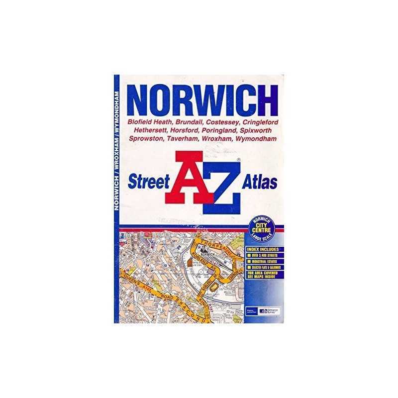 A-Z Norwich Street Atlas (Street Ma..., Geographers A-