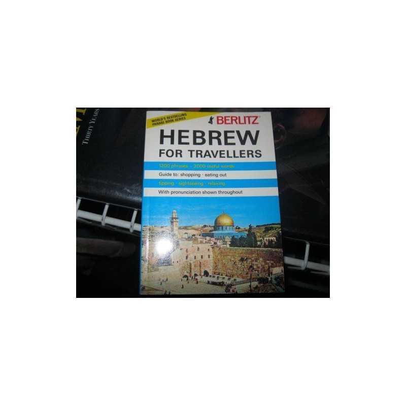 Berlitz Hebrew for Travellers (Phras..., Berlitz Guides