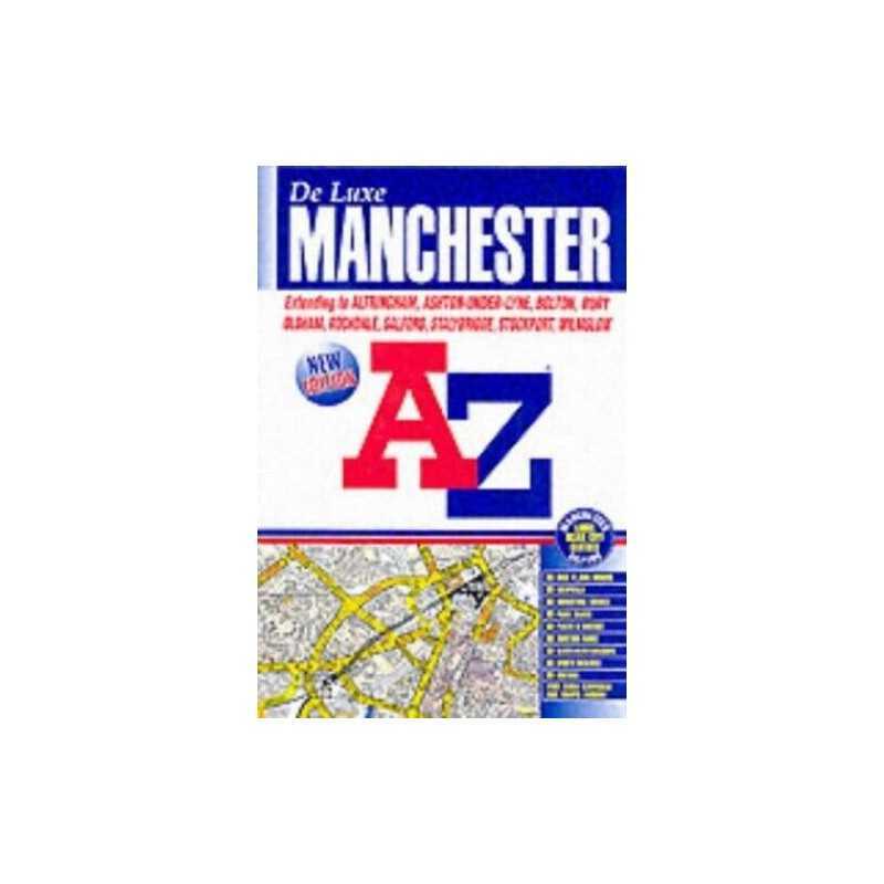 A-Z Manchester Street Atlas Paperback Book