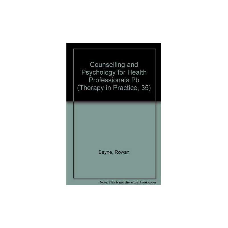 Counselling and Psychology for Health Profession... by Nicolson, Paula Paperback