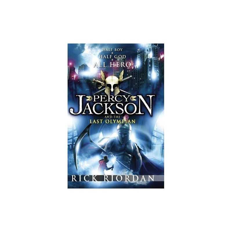 Percy Jackson and the Last Olympian (Book 5) by Riordan, Rick Hardback Book The